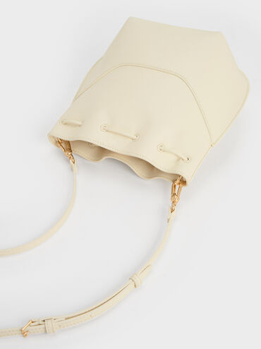 Cassiopeia Bucket Bag, Cream, hi-res