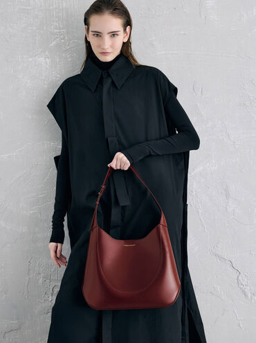 Sigrid Hobo Bag, Mulberry Plum, hi-res