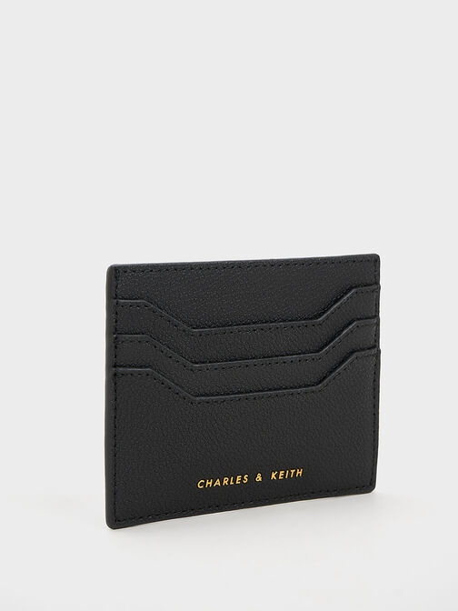멀티-슬롯 카드 지갑, 블랙, hi-res