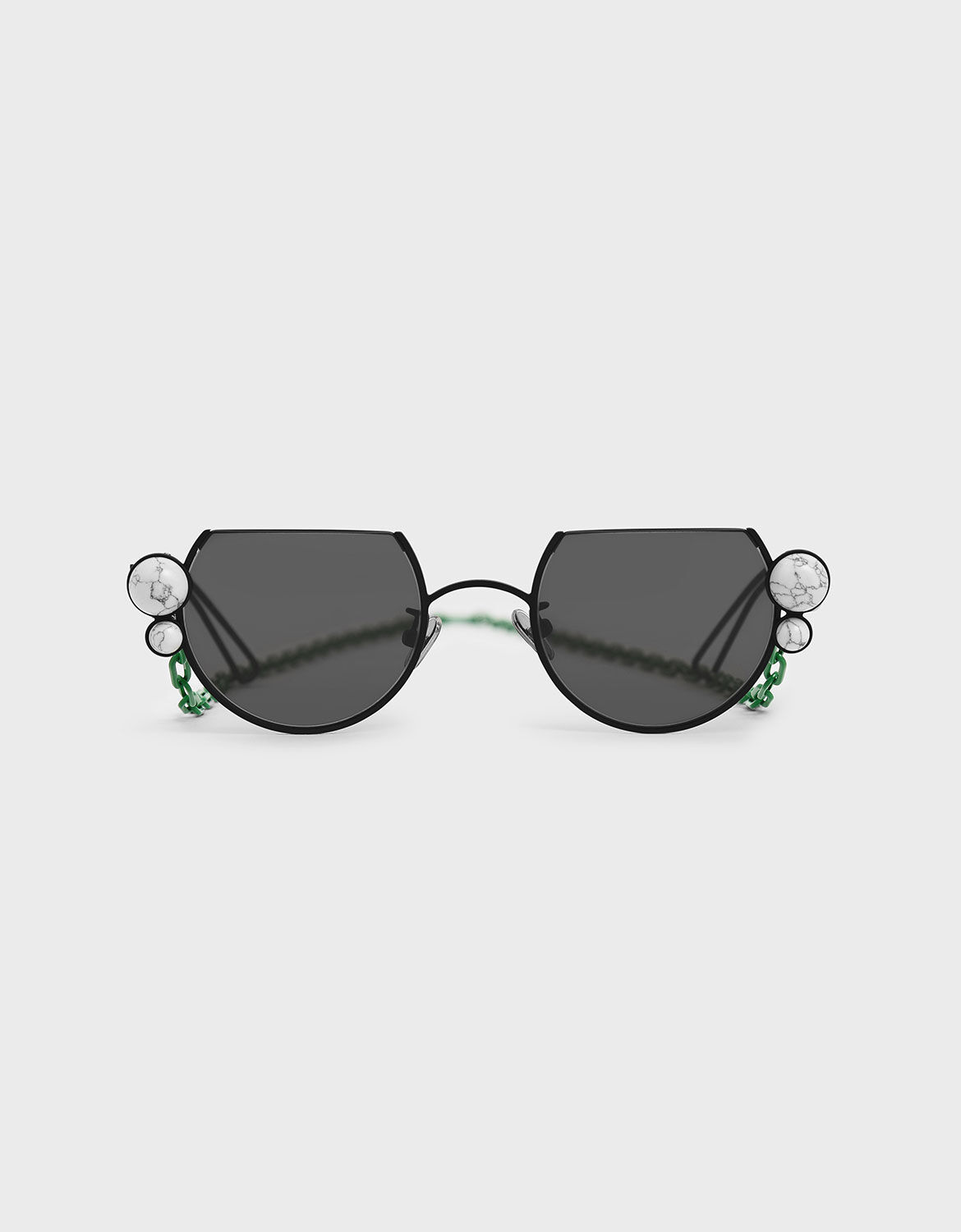 Black and white marble sunglasses clearance