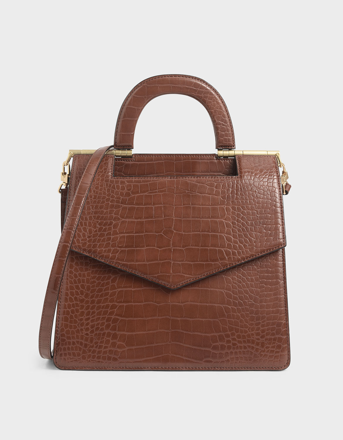 charles and keith envelope satchel