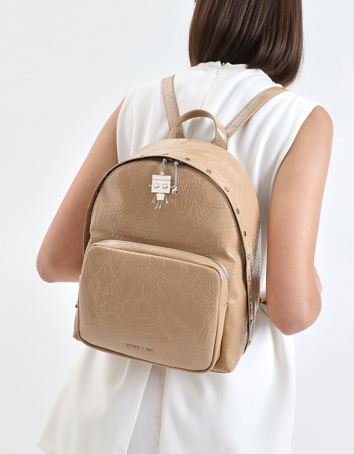 charles and keith robot bag