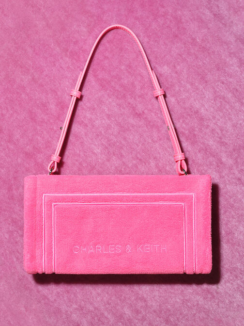 Bolso Loey texturizado, Rosa, hi-res