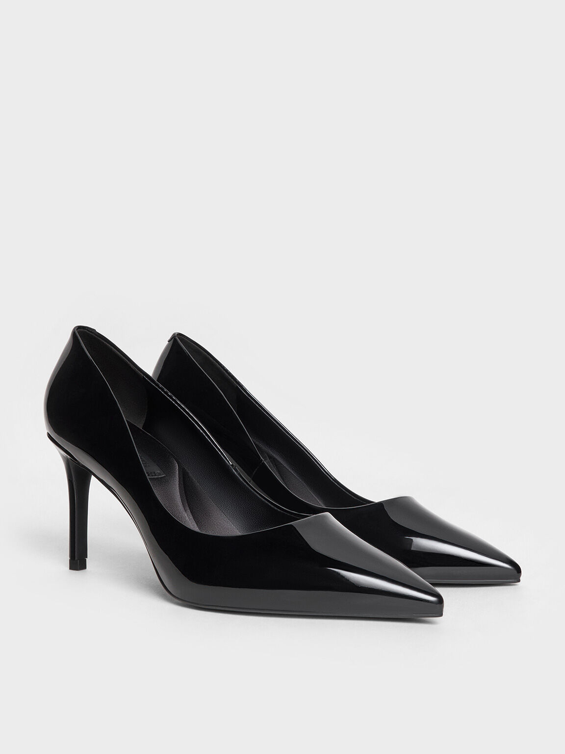 Patent leather stiletto 2025 pumps