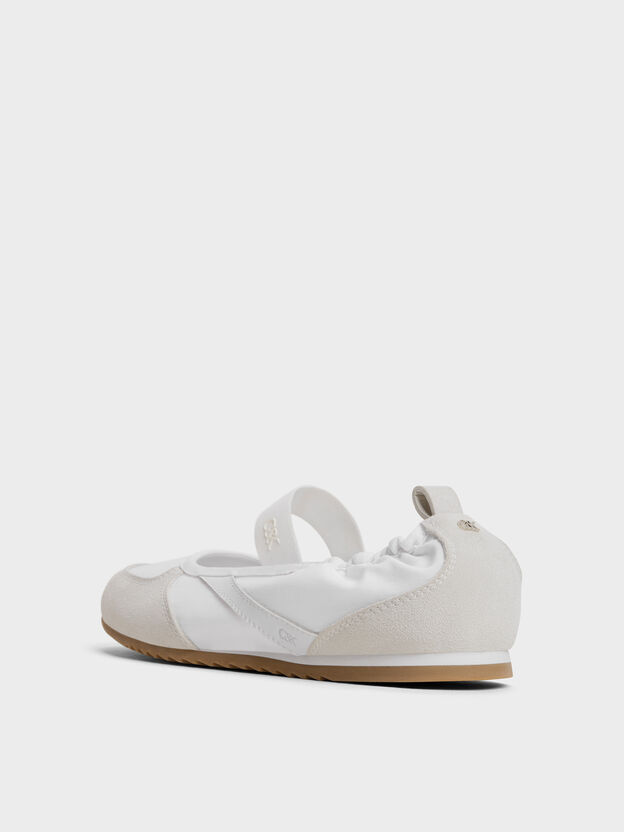 Jace Mary Jane Sneakers, White, hi-res