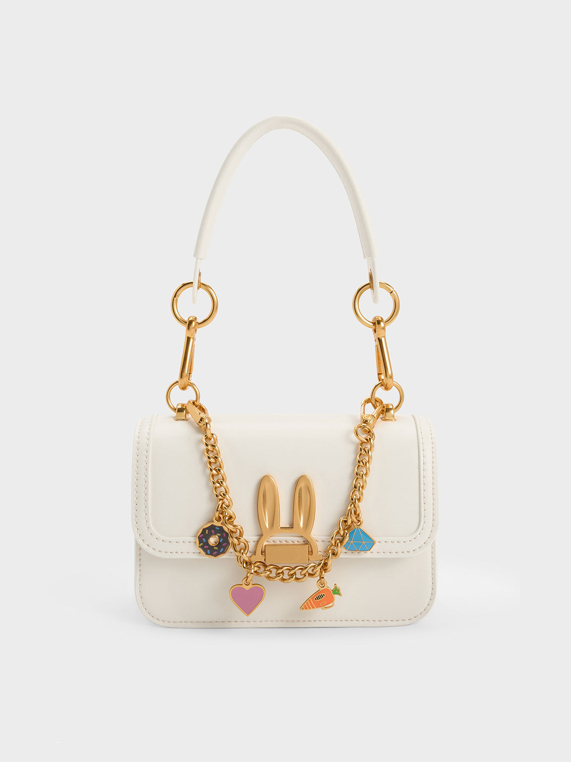 Judy Hopps Metallic Accent Bag, Chalk, hi-res