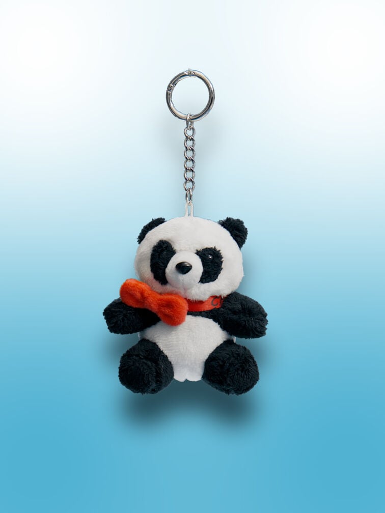 Panda Charm, White, hi-res