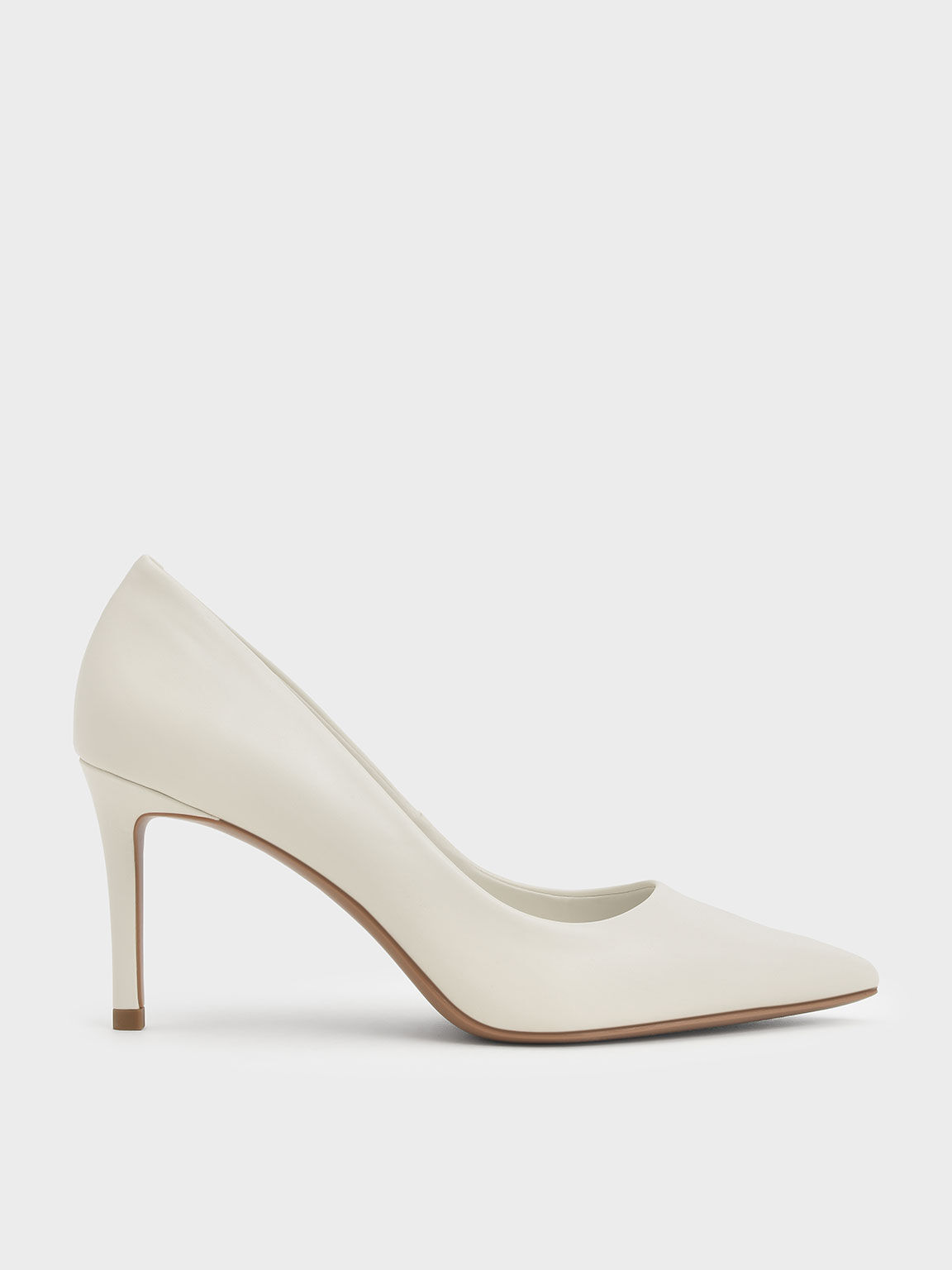 Emmy Pointed-Toe Pumps, Chalk, hi-res
