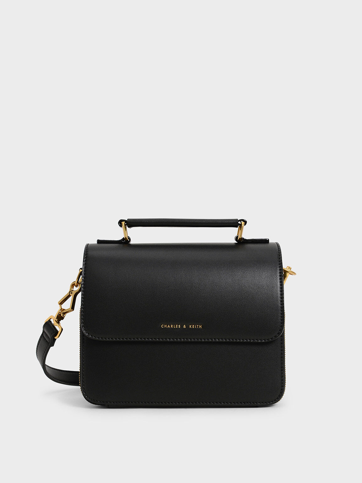 Charles & keith best sale front flap crossbody bag