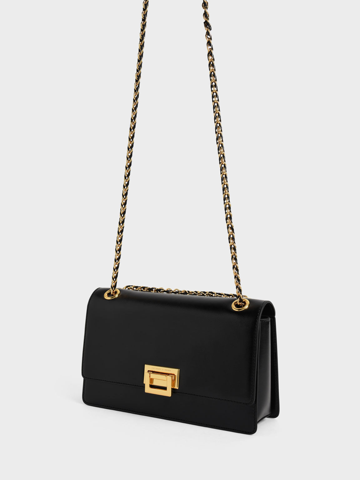 Side bag chain clearance