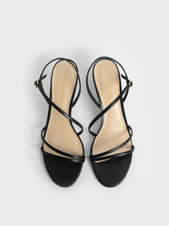 charles and keith lace heels