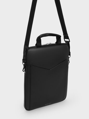 Gaia Laptop Bag, Noir, hi-res