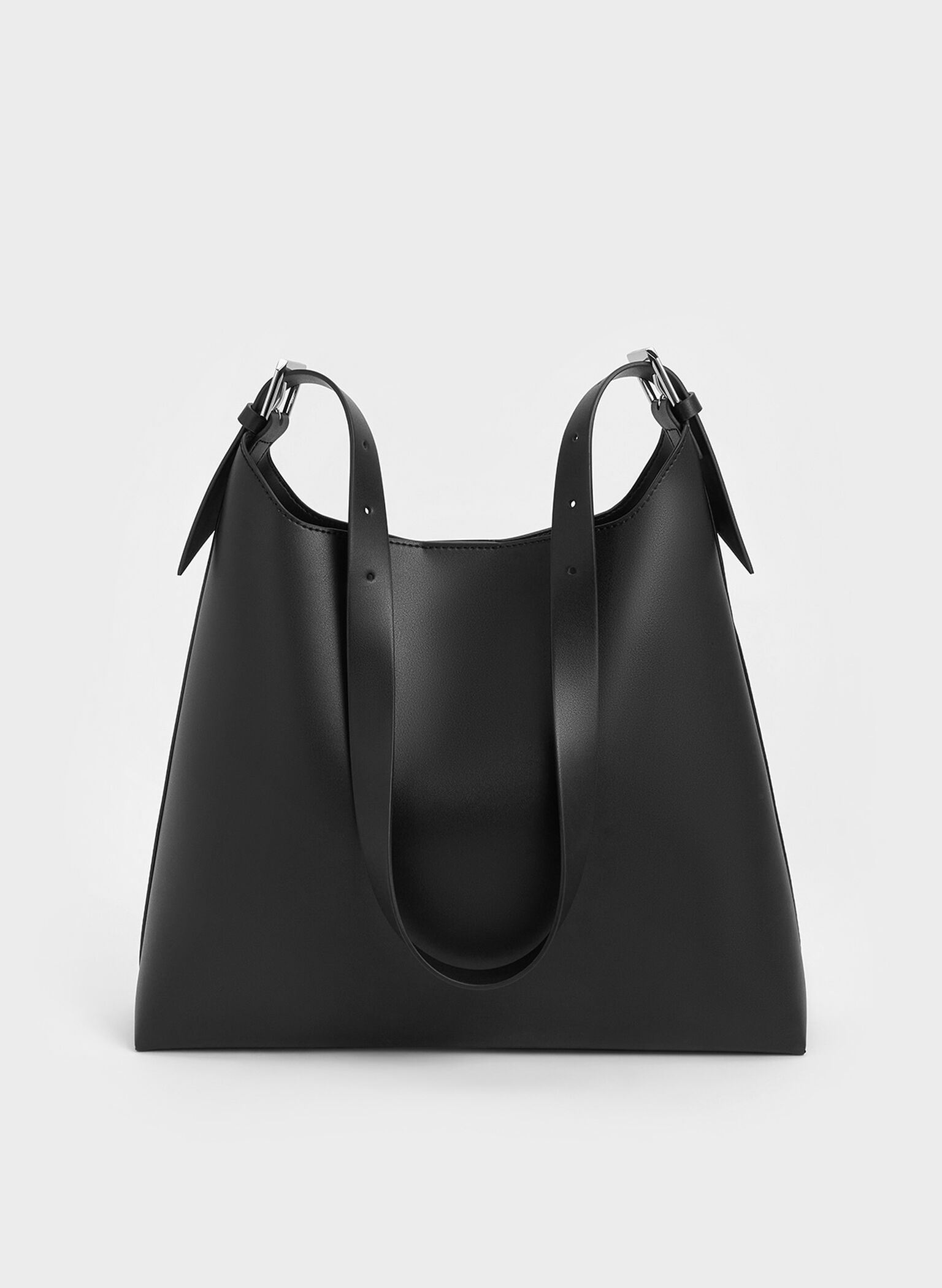 Bolso holgado trapezoidal, Noir, hi-res