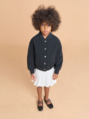 Mary-janes de charol para niña, Charol negro, hi-res