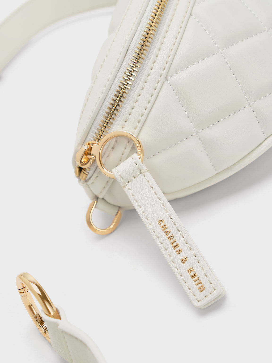 Half-Moon Crossbody Bag, Chalk, hi-res