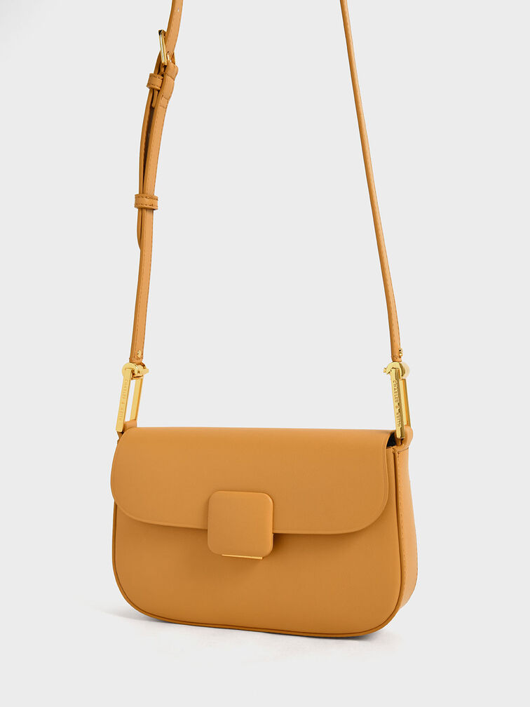 Celine Shoulder Bag Yellow Orange