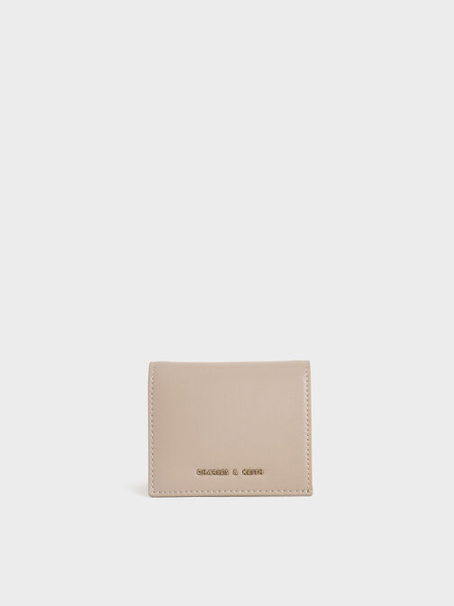 Daisy Bi-Fold Small Wallet, Sand, hi-res