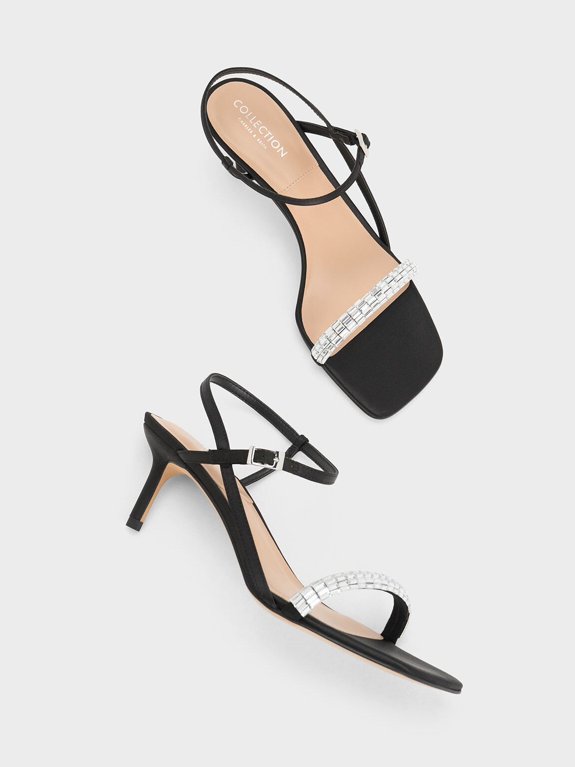 Gem sales embellished sandals