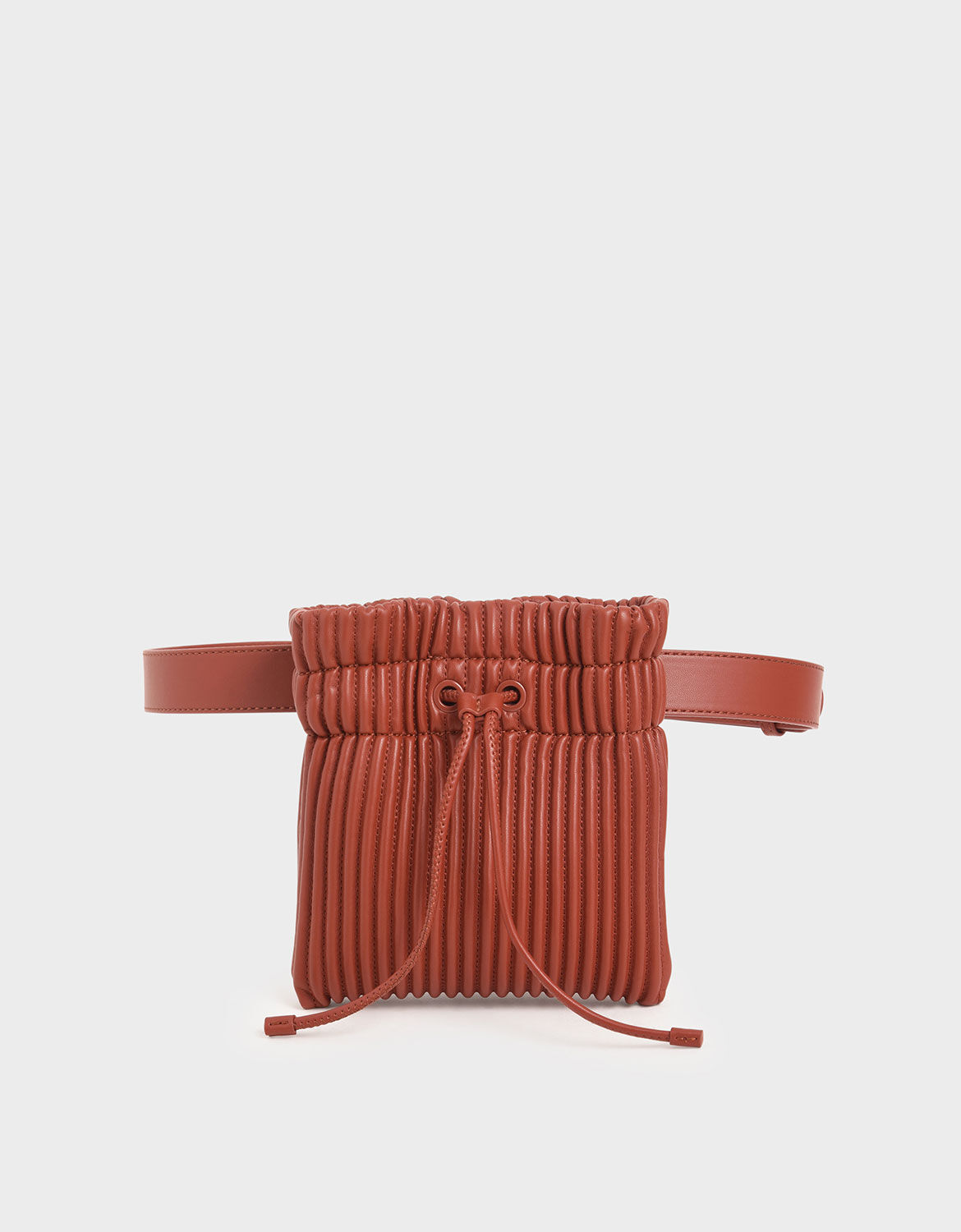 brown belt bag