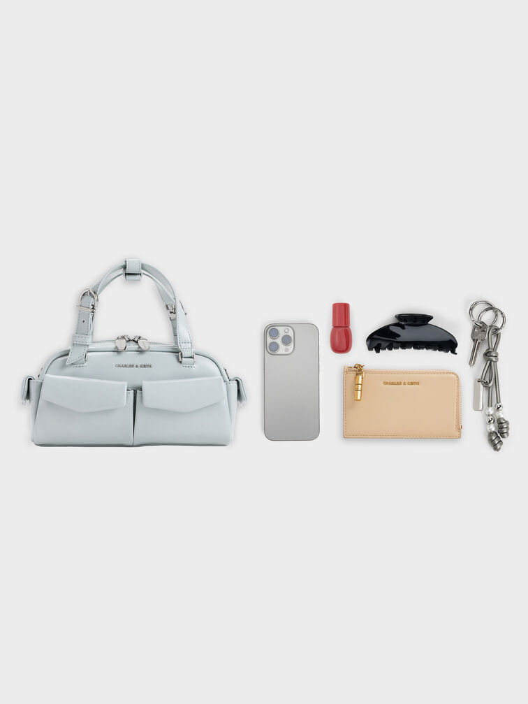 Rachel Multi-Pocket Bowling Bag, Sea Salt Blue, hi-res