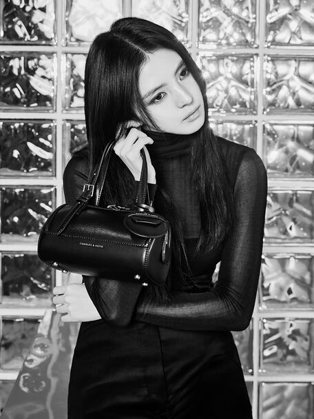 Enola 保齡球包, 黑銀, hi-res