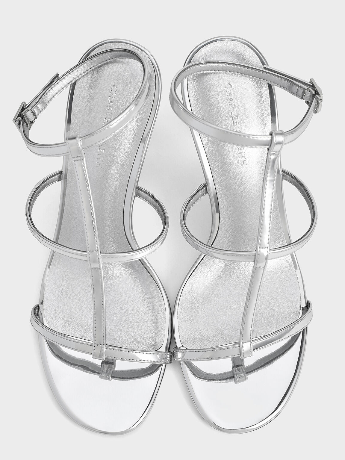 Silver gray sandals hot sale