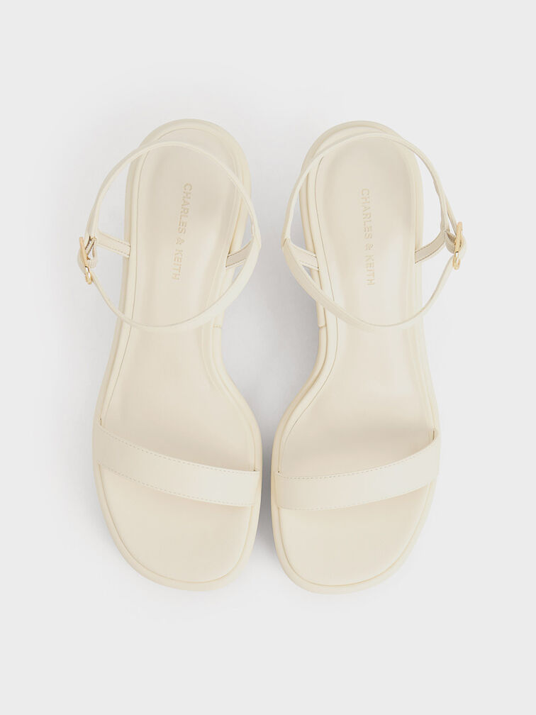 Espadrille Wedges, Cream, hi-res