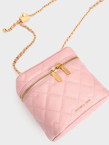 Bolso Nezu Acolchado, Rosa pálido, hi-res