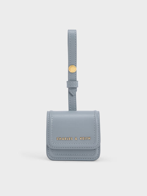 Wristlet AirPods Case, Steel Blue, hi-res