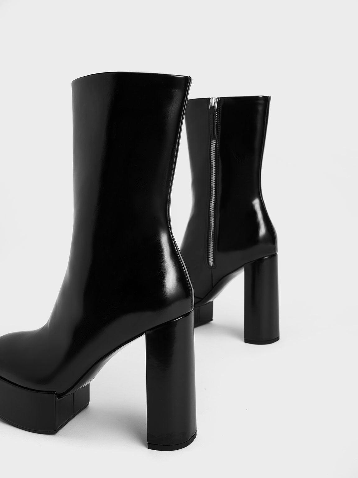 Corinth Blade Heel Boots, Black, hi-res