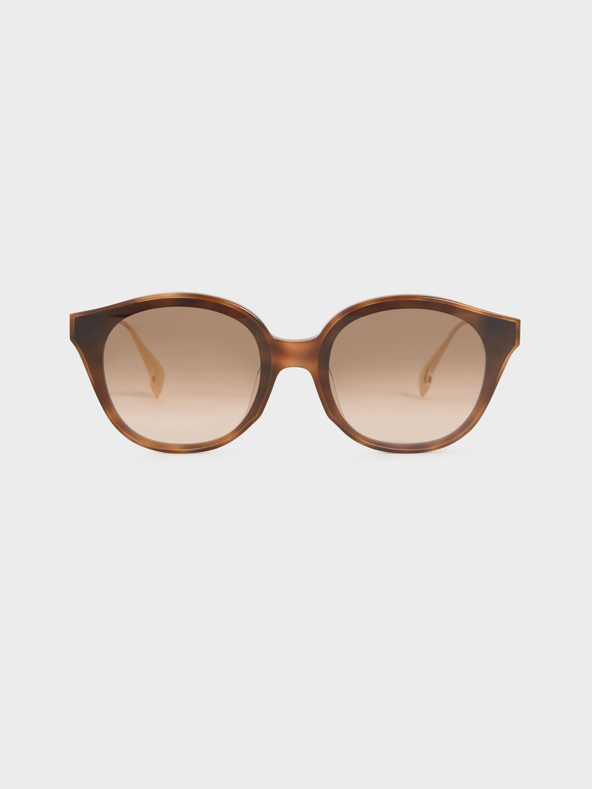 Acetate Cat-Eye Sunglasses, T. Shell, hi-res