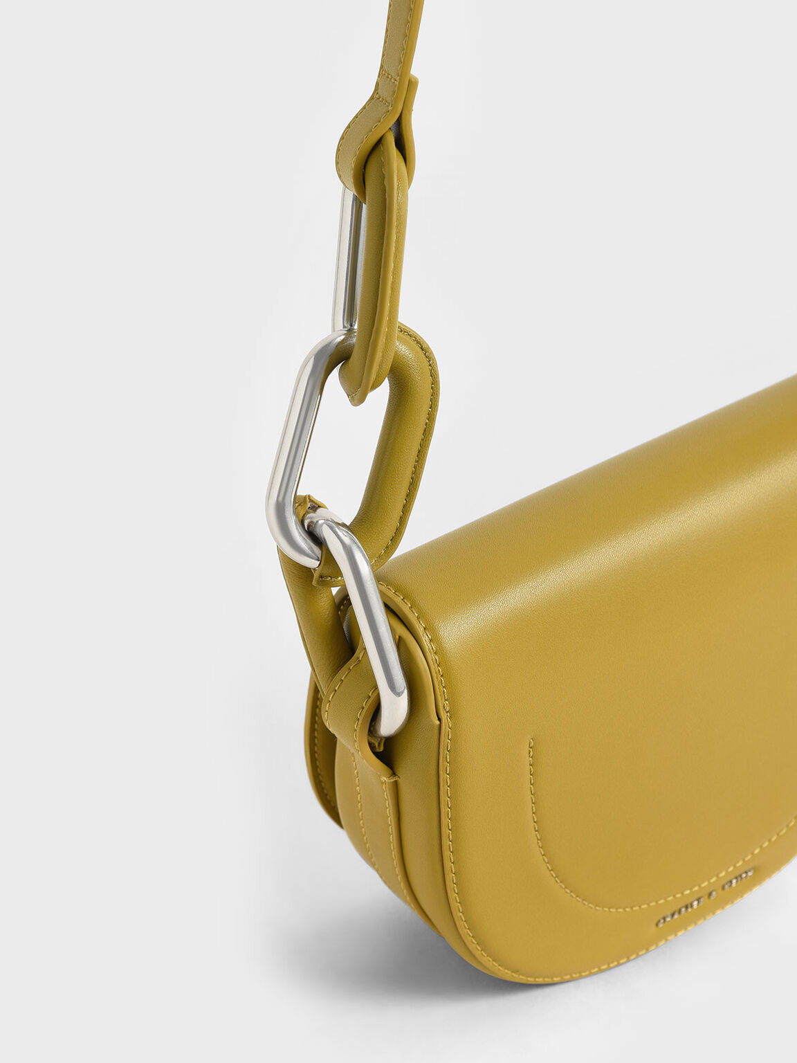 Bandolera Kora Saddle, Mostaza, hi-res
