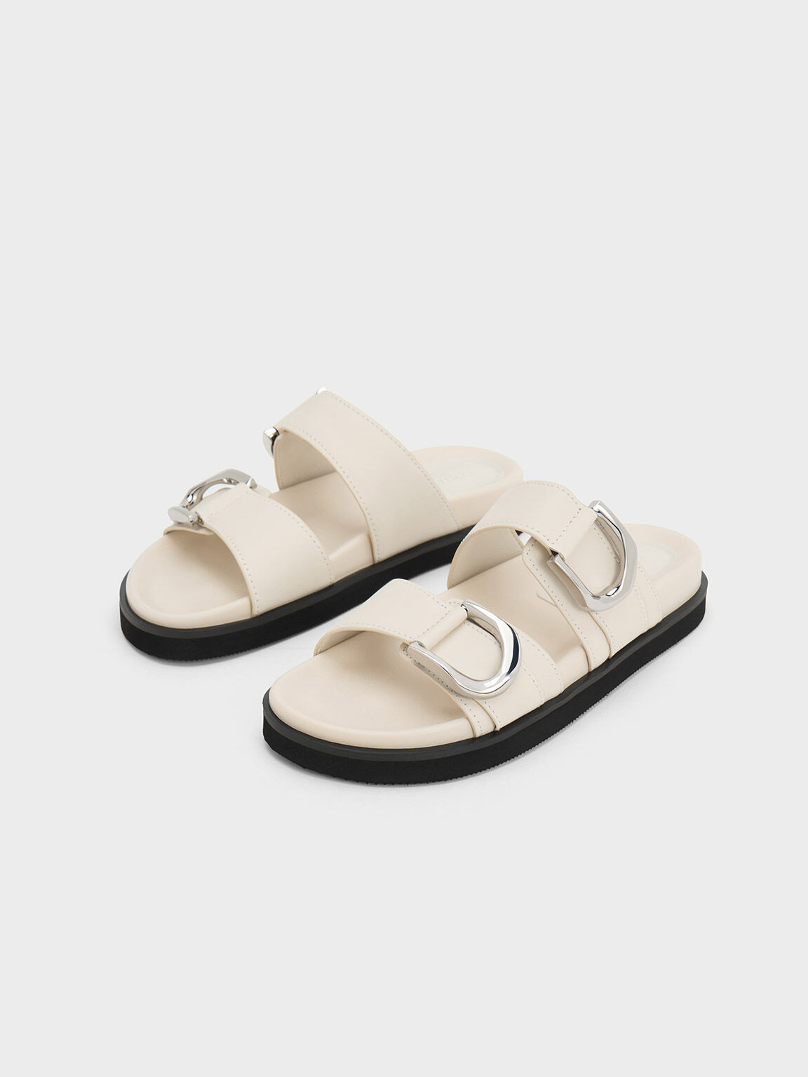 White Sandals for Women Shop Online CHARLES KEITH SG