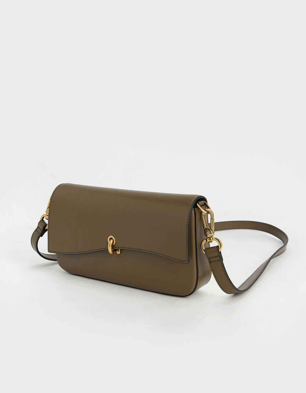Chain detail turn lock bag Outlet