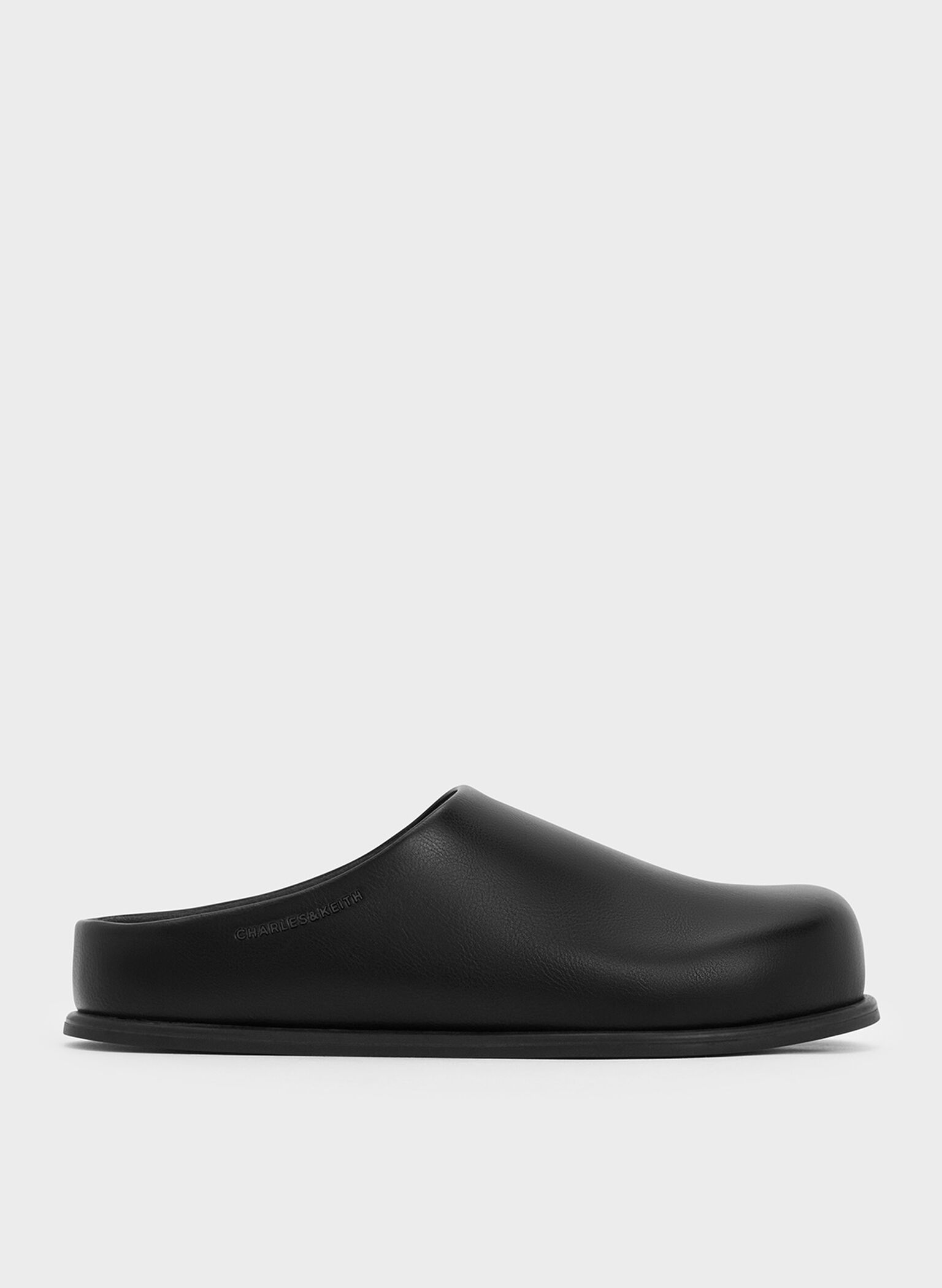 Mules de plataforma baja, Negro, hi-res