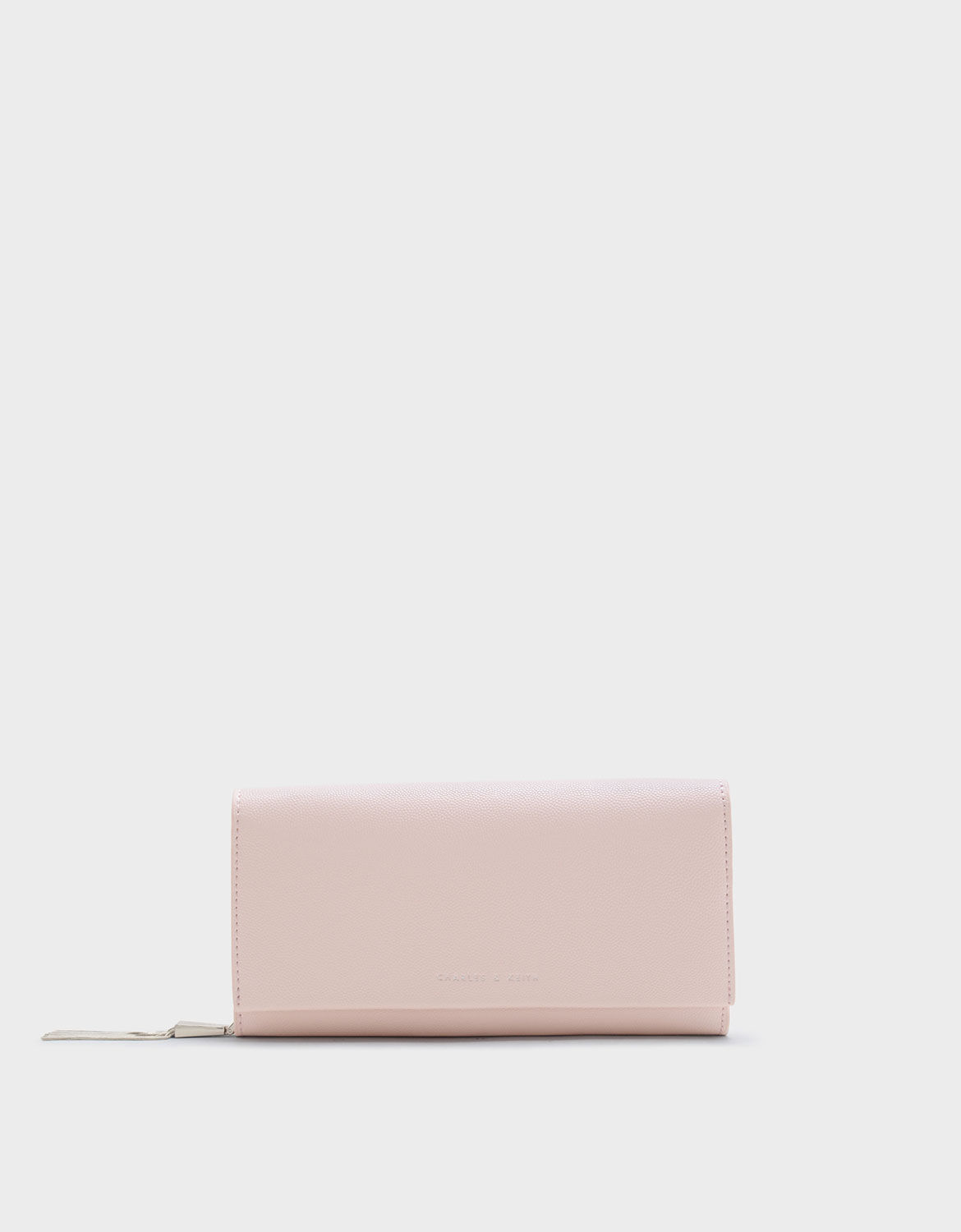 charles and keith wallet pink