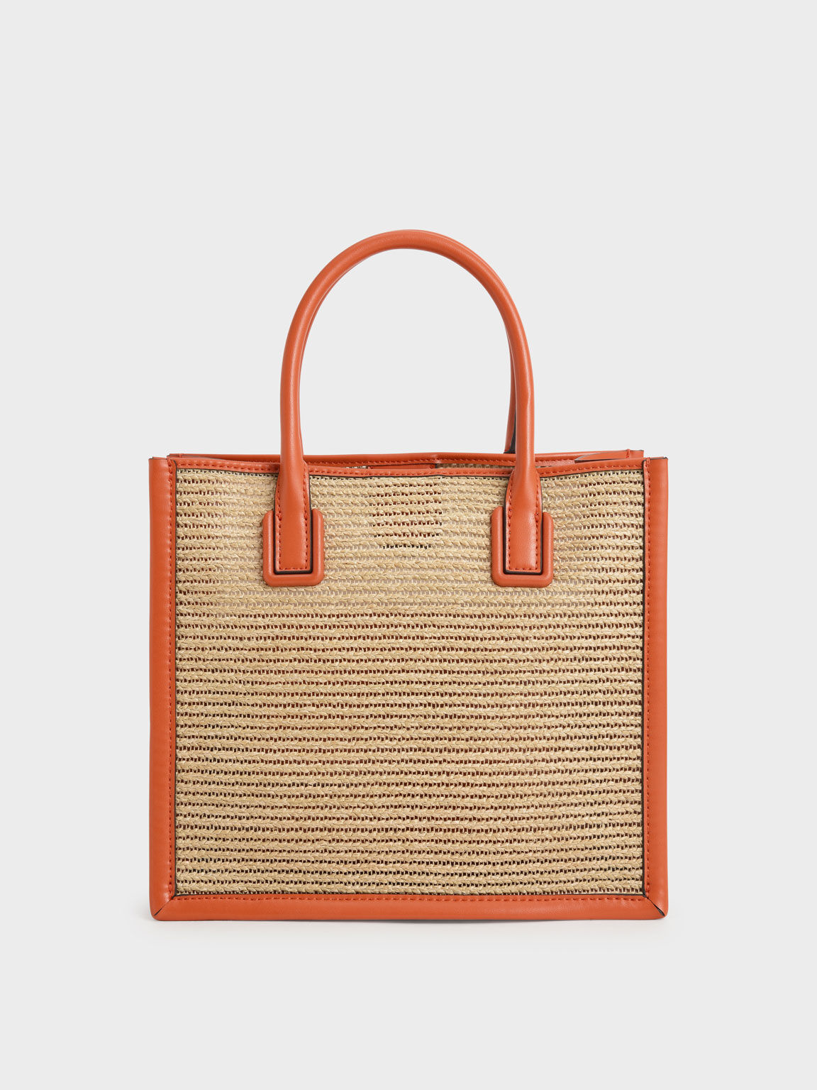 charles and keith orange sling bolsa