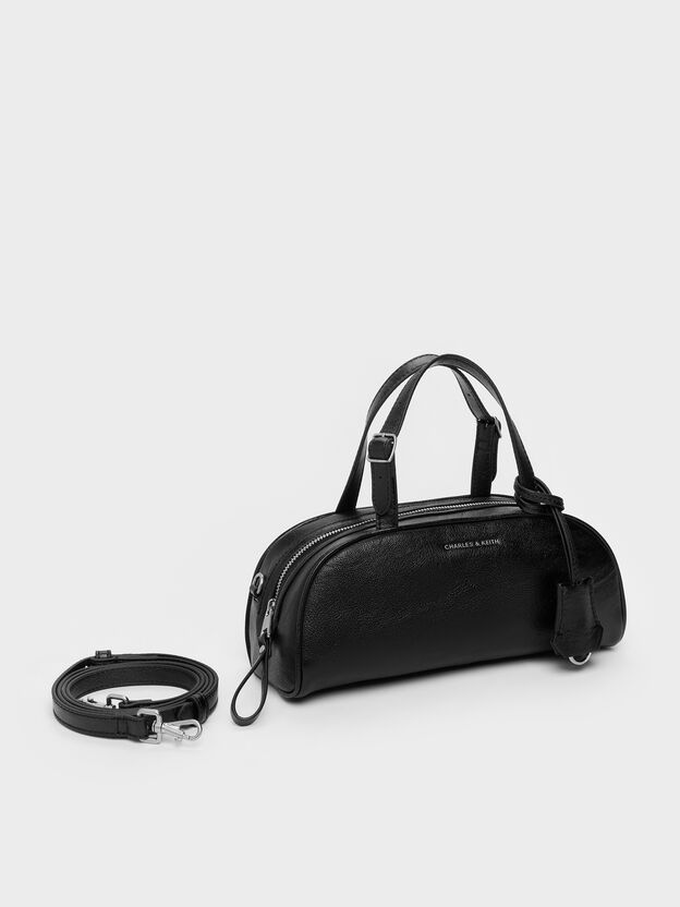 Vega Elongated Bowling Bag, Noir, hi-res