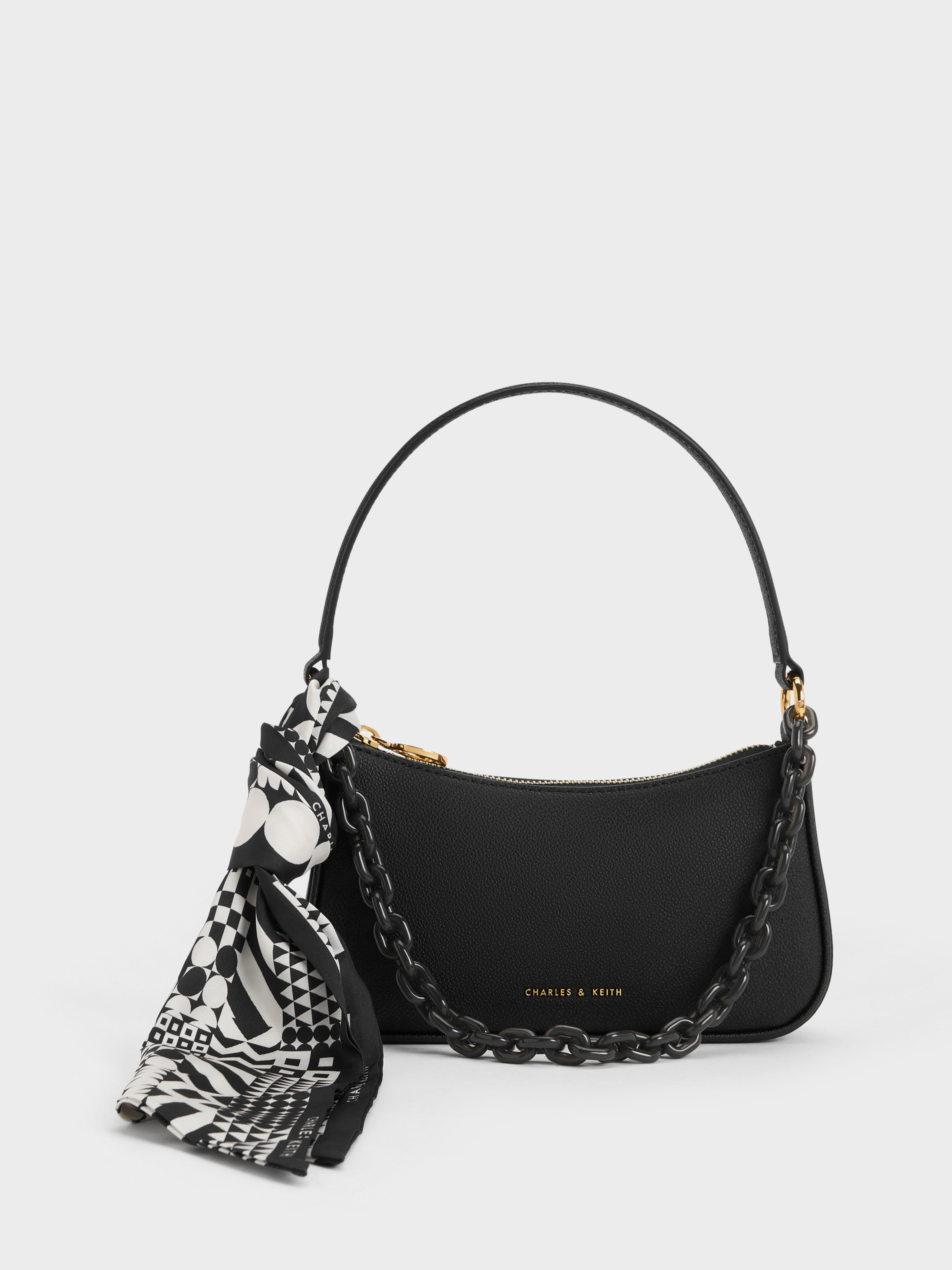 Charles and keith ribbon sale bag