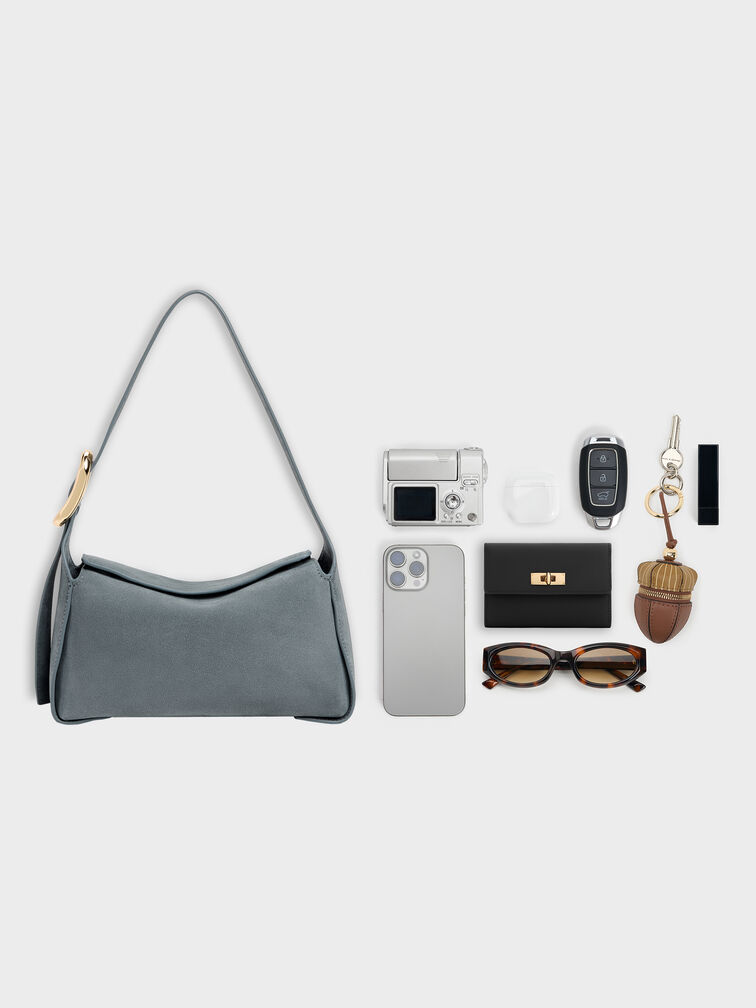 Aislin Shoulder Bag, Smoky Blue, hi-res