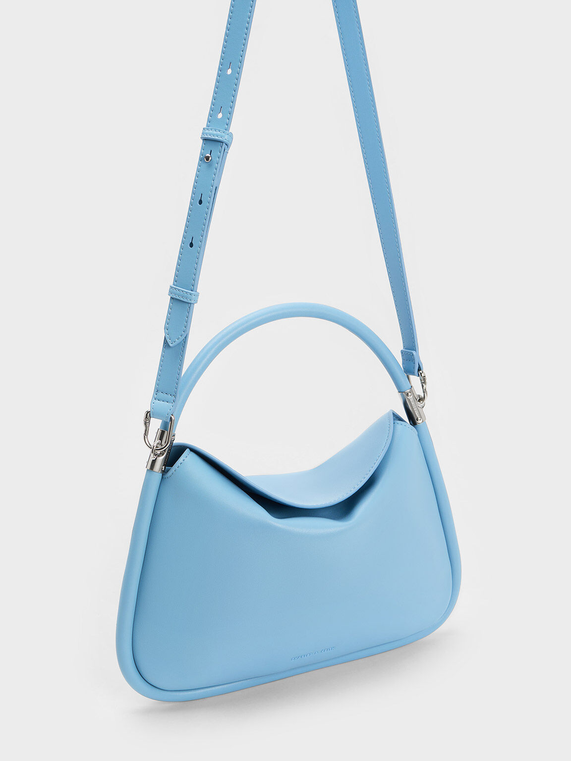 Lara Hobo Bag, Blue, hi-res