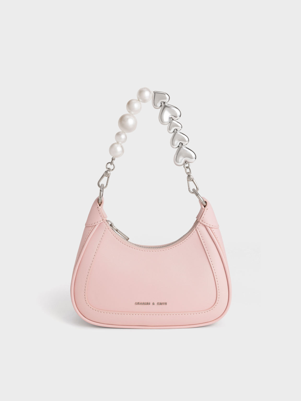 Charles & keith pink bag clearance
