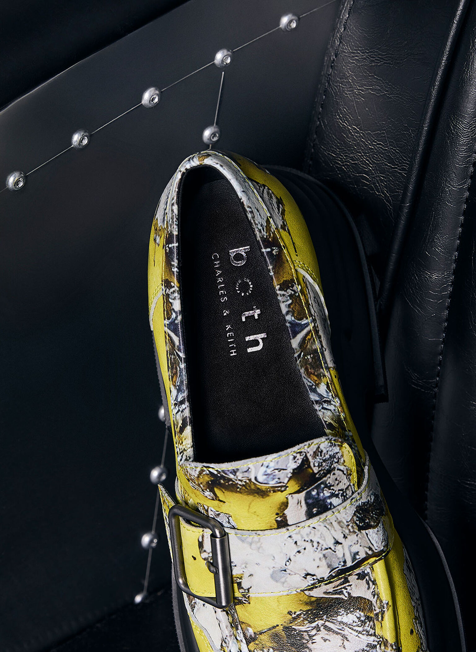 Jules Platform Buckled Loafers, Multi, hi-res