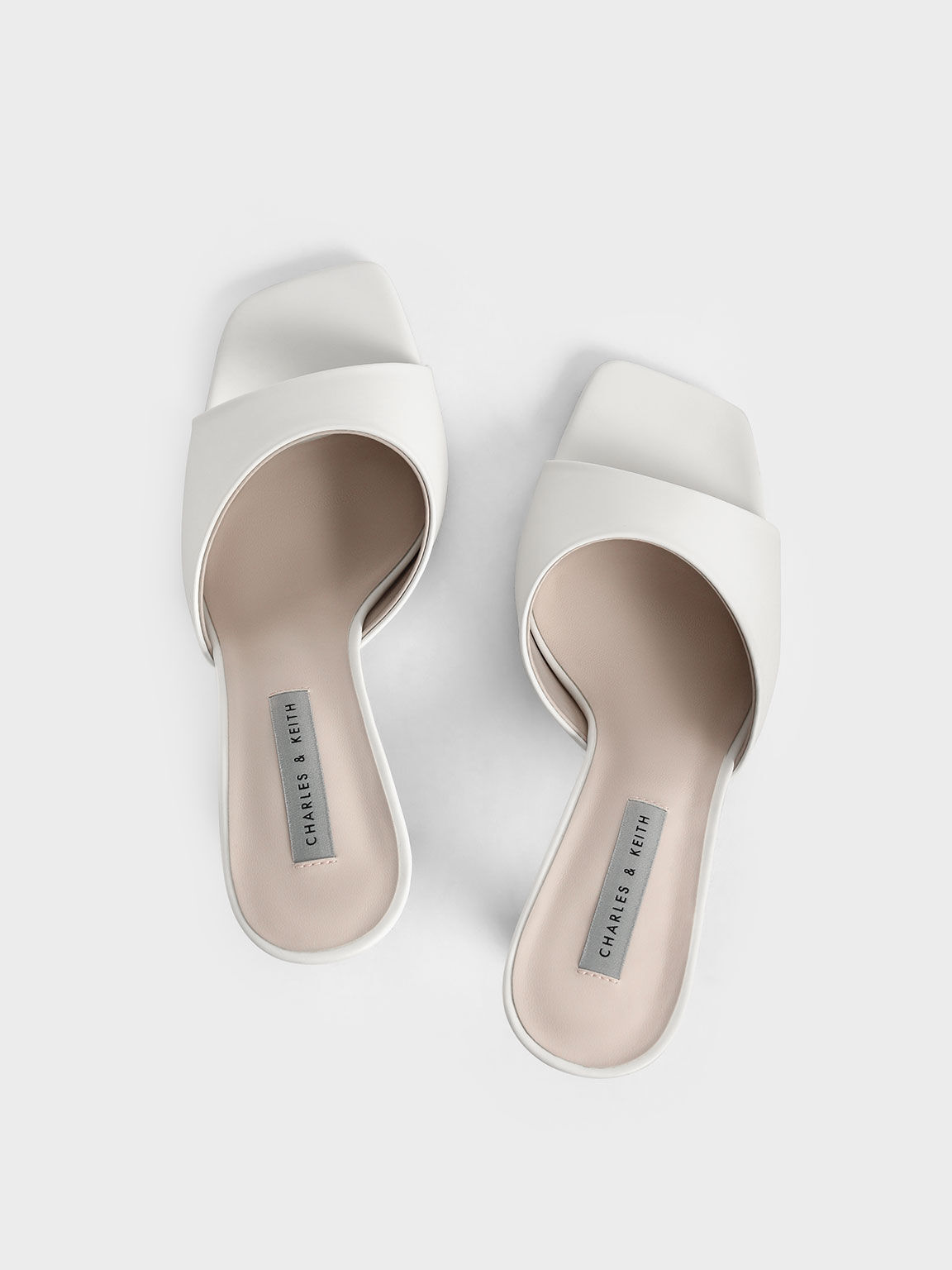 Mango cheap white mules