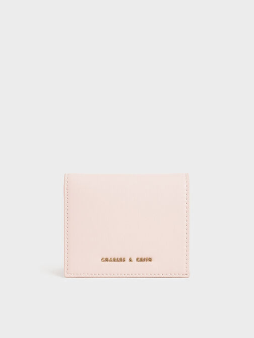 Pink Lillie Quilted Mini Wallet - CHARLES & KEITH US