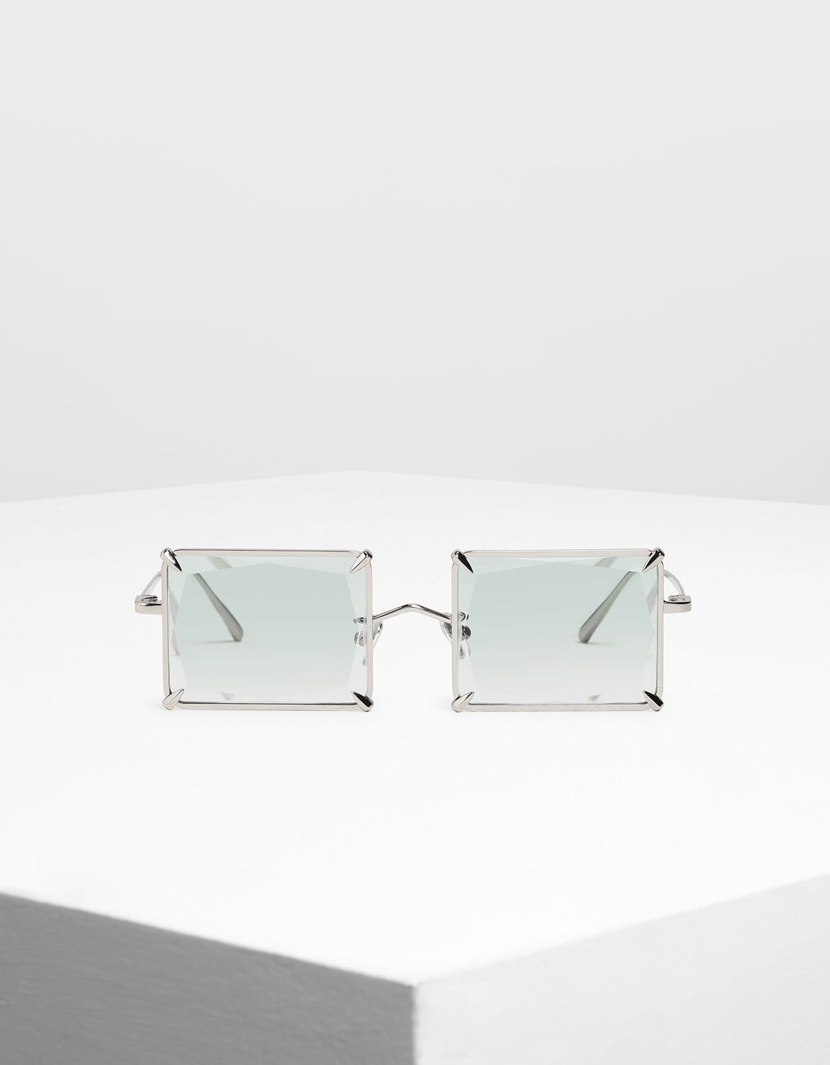 Square wire frame sunglasses clearance