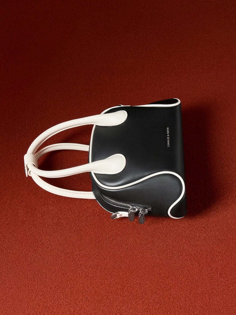 Nelly Two-Tone Bowling Bag, Multi, hi-res