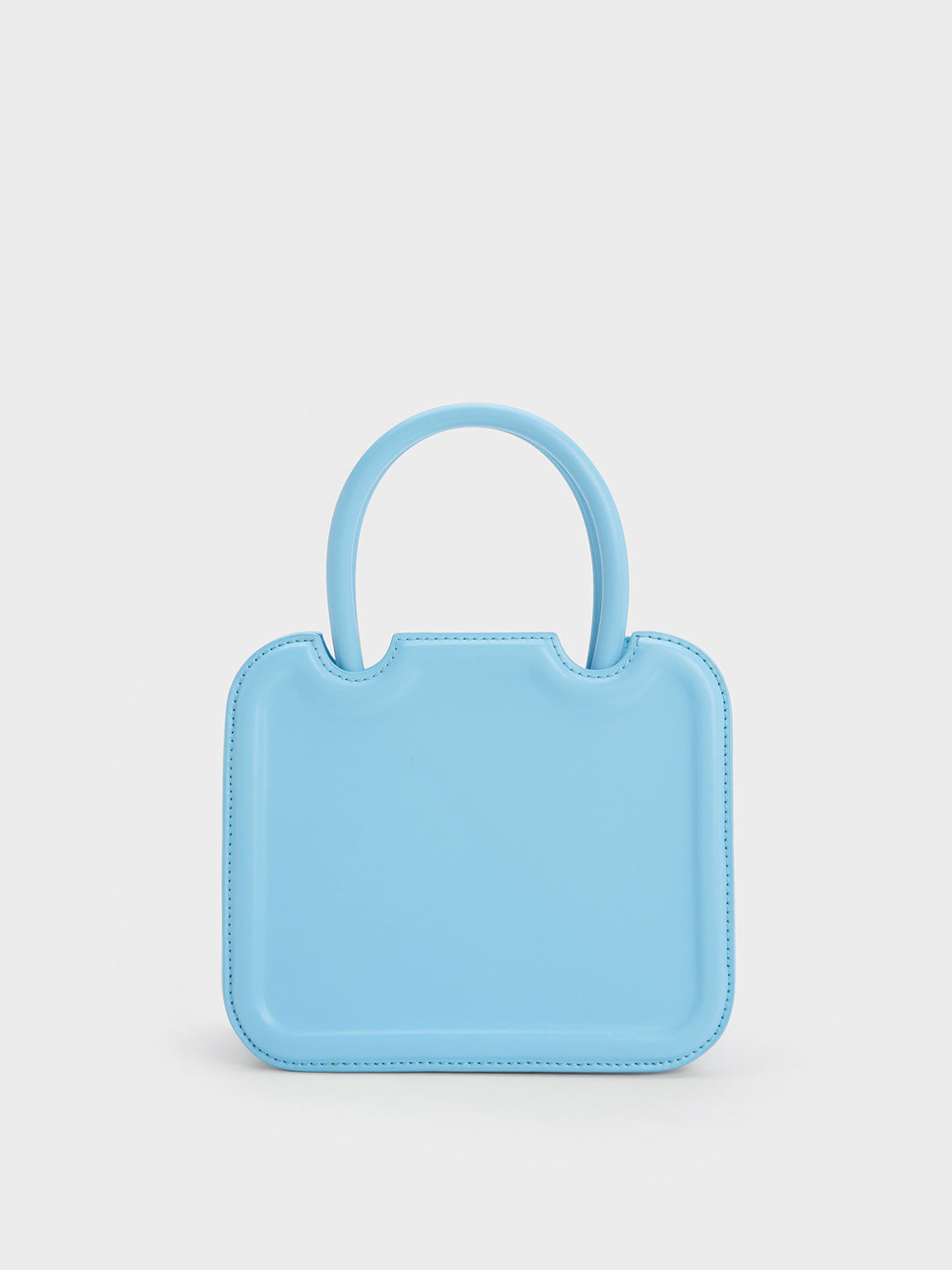 Perline 硬殼手提包, 淺藍色, hi-res