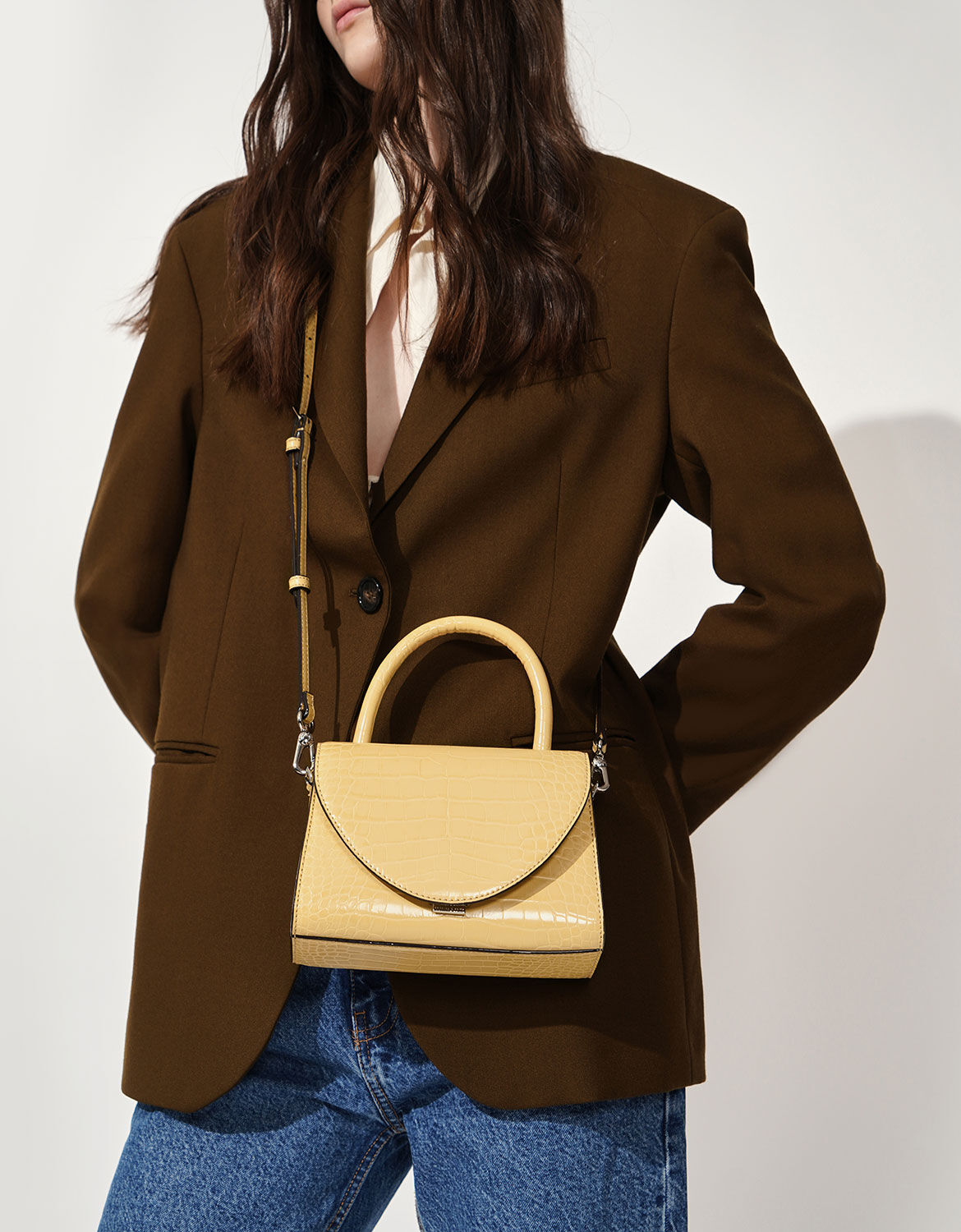Leather handbags online sale clearance