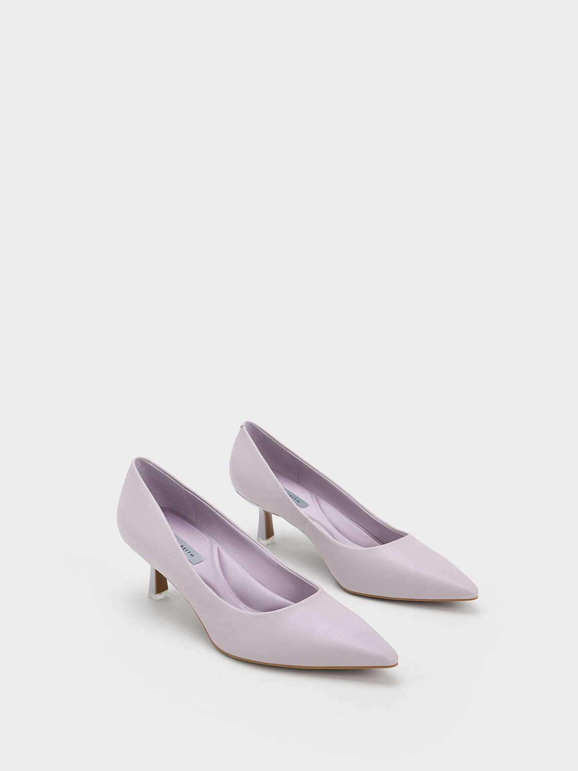 Purple pointed hotsell toe heels